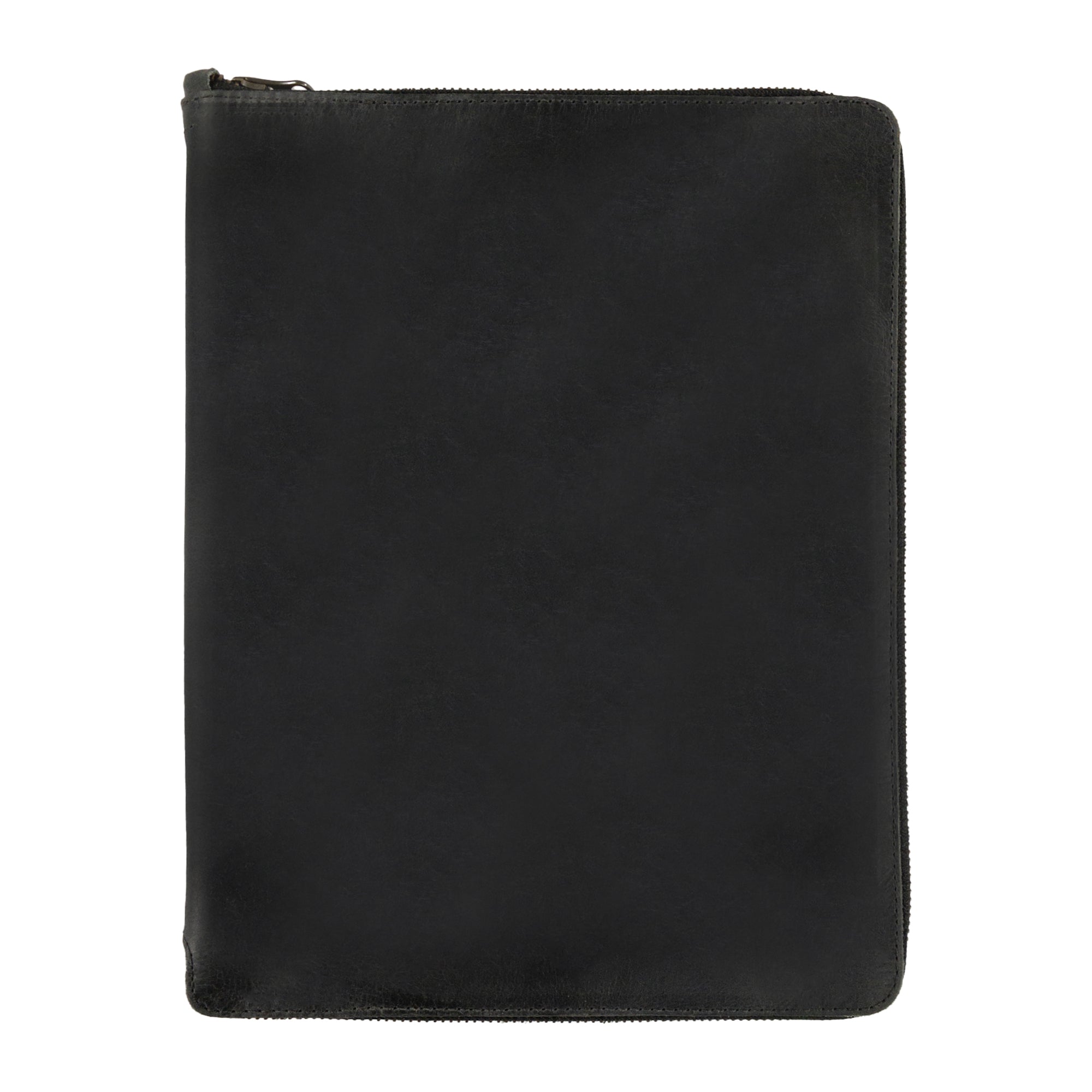 Premium view of Hide & Drink Zippered Journal Cover for Moleskine (Notebook NOT Included), showcasing handmade leather craftsmanship and function.