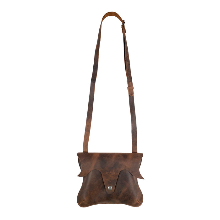 Leaf-Shaped Shoulder Bag - Stockyard X 'The Leather Store'
