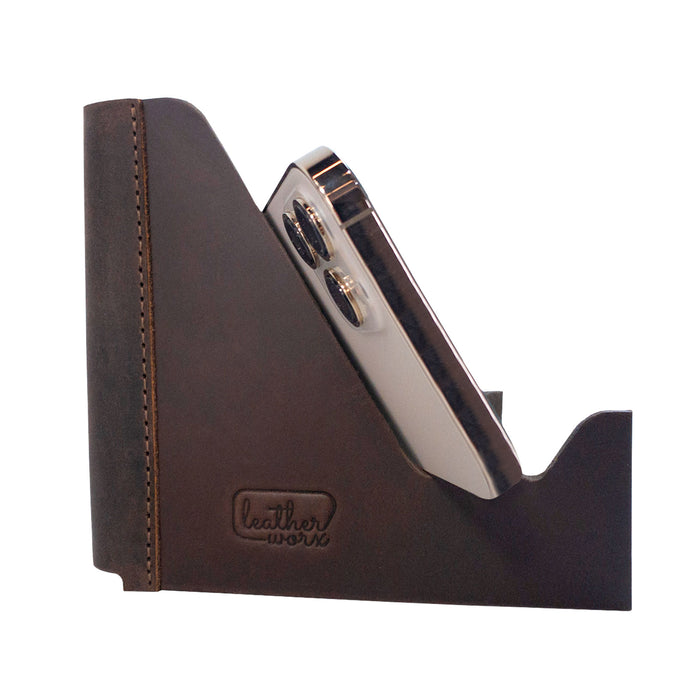 Cell Phone Stand for Desk - Stockyard X 'The Leather Store'