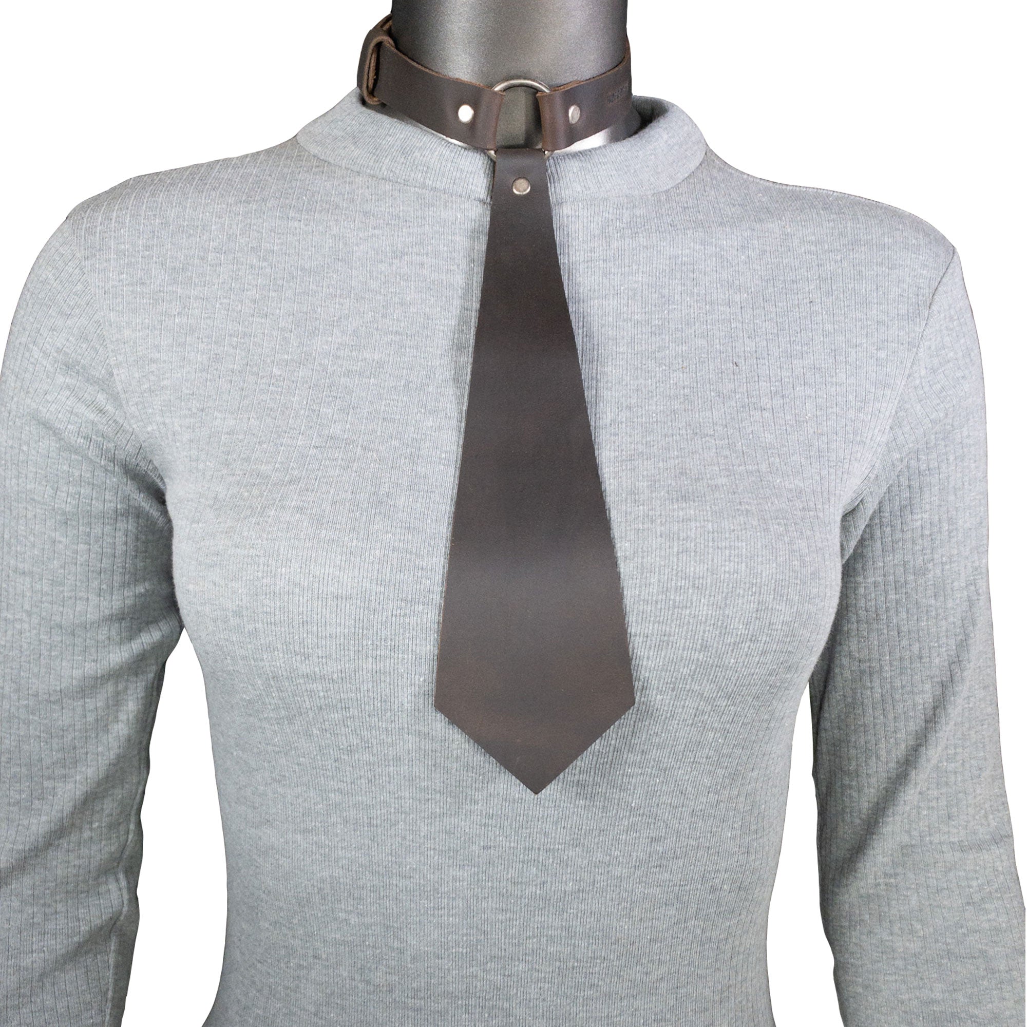 Tie with Adjustable Buckle Strap - Stockyard X 'The Leather Store'