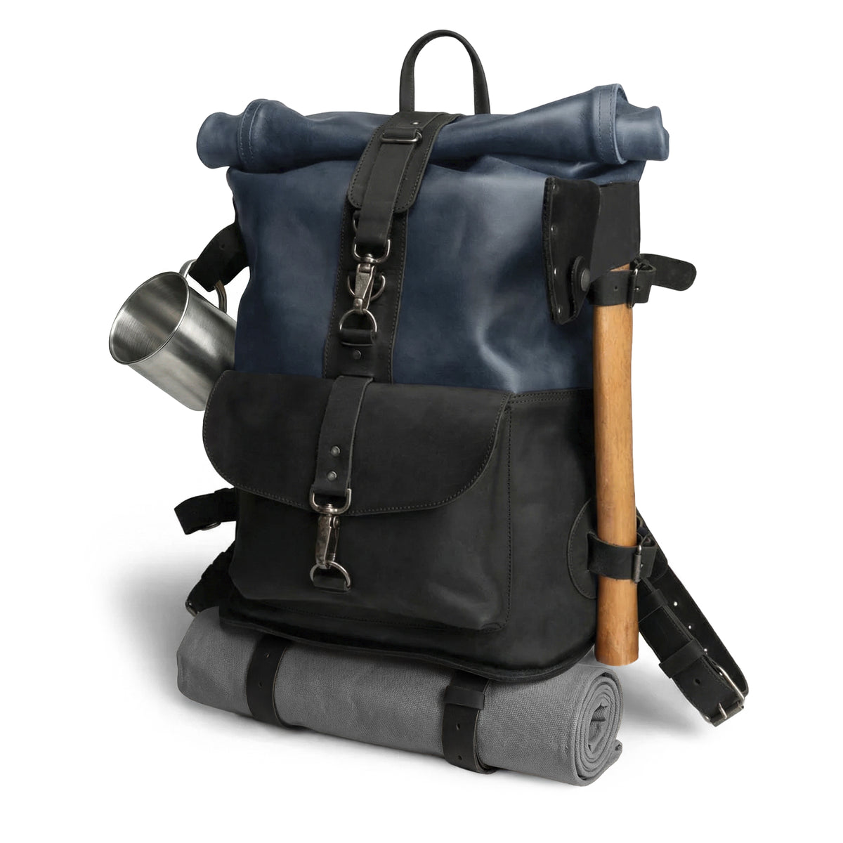 backpack leather sale Vintage Adventure gift for kids XL 18