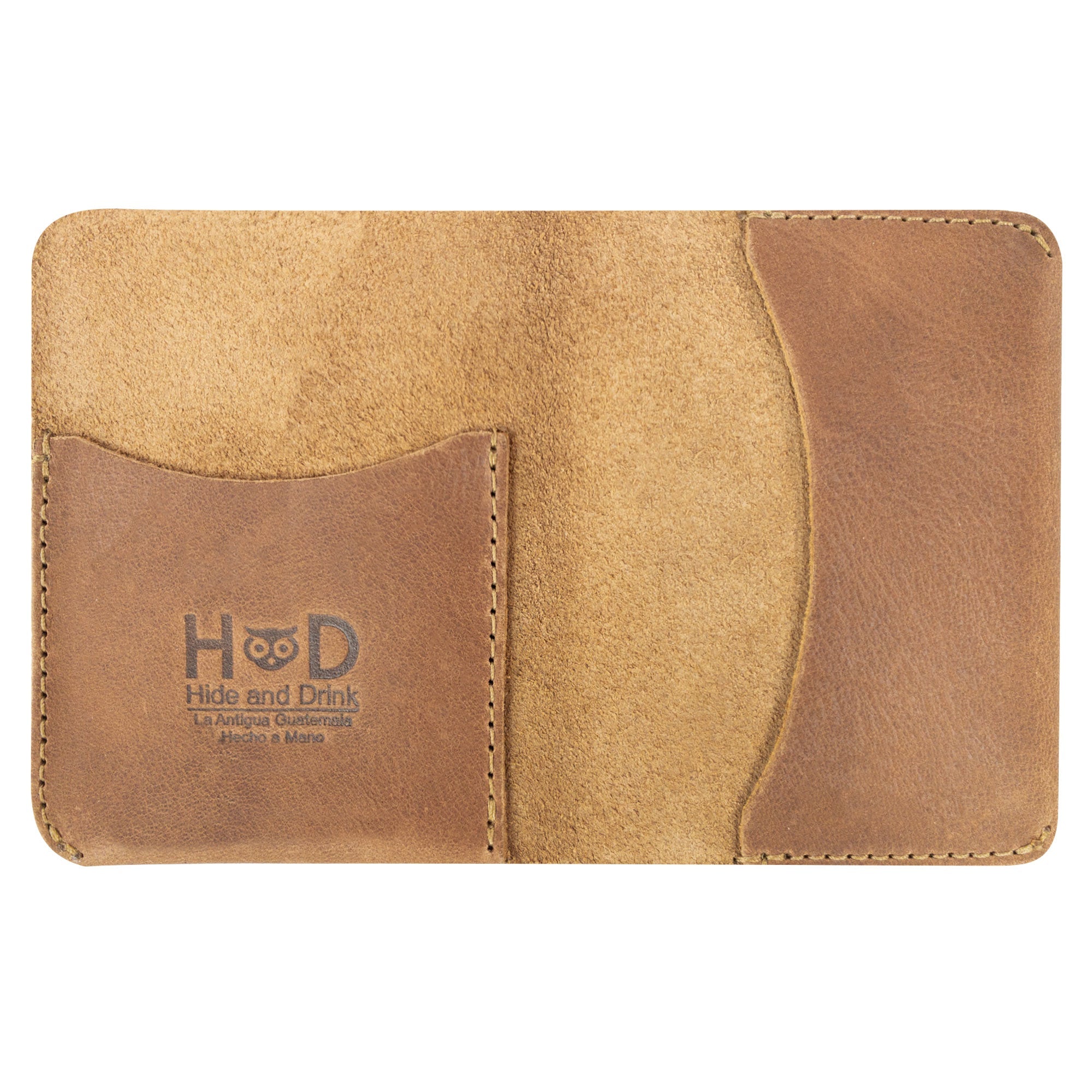The Bifold Slim Card Holder from Hide & Drink highlights its practicality for credit card storage and cash organization. Made from full grain leather, this artisanal wallet is a beautiful money organizer suitable for everyday use.