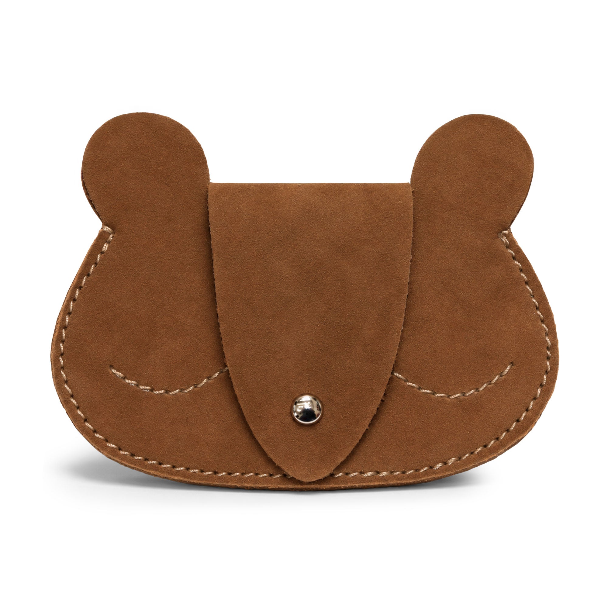 Sleepy Bear Coin Pouch - Stockyard X 'The Leather Store'