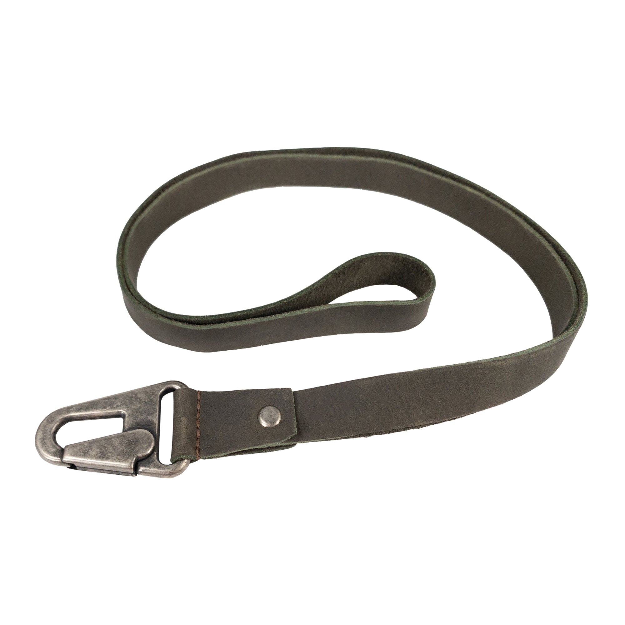 Lanyard Keychain by Hide & Drink, designed to securely hold your keys with a sturdy hook made of full grain leather. This artisan product is handmade in La Antigua Guatemala & Oaxaca Mexico, perfect for men and women.