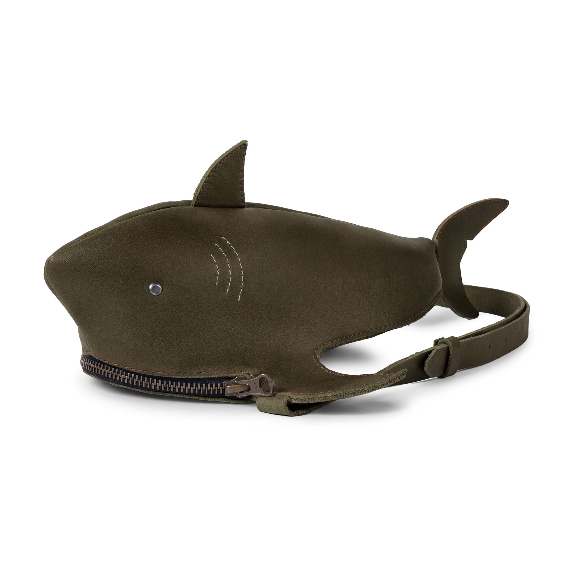 Shark-Shaped Shoulder Bag – StockyardX, The Leather Store