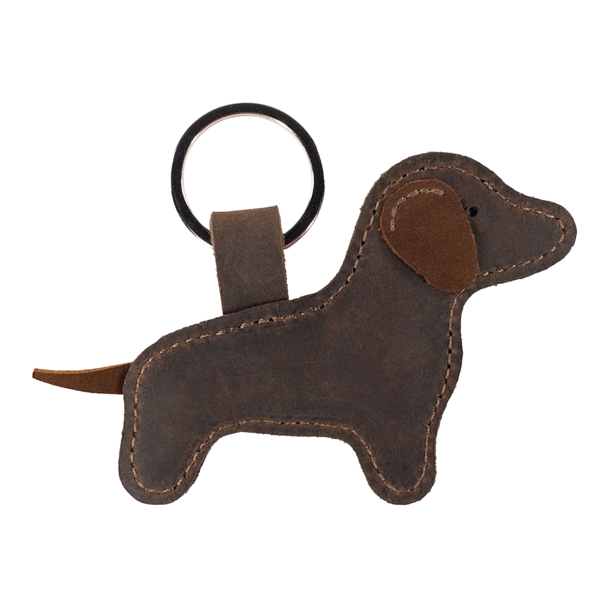 Dachshund Critter Keychain - Stockyard X 'The Leather Store'