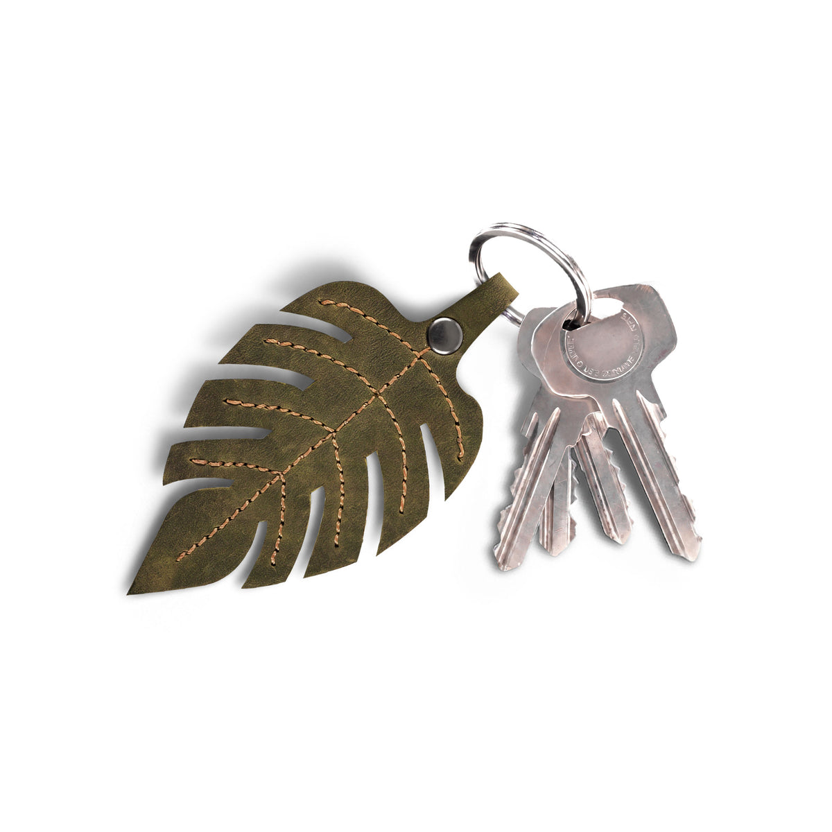 Compound Leaves Keychain