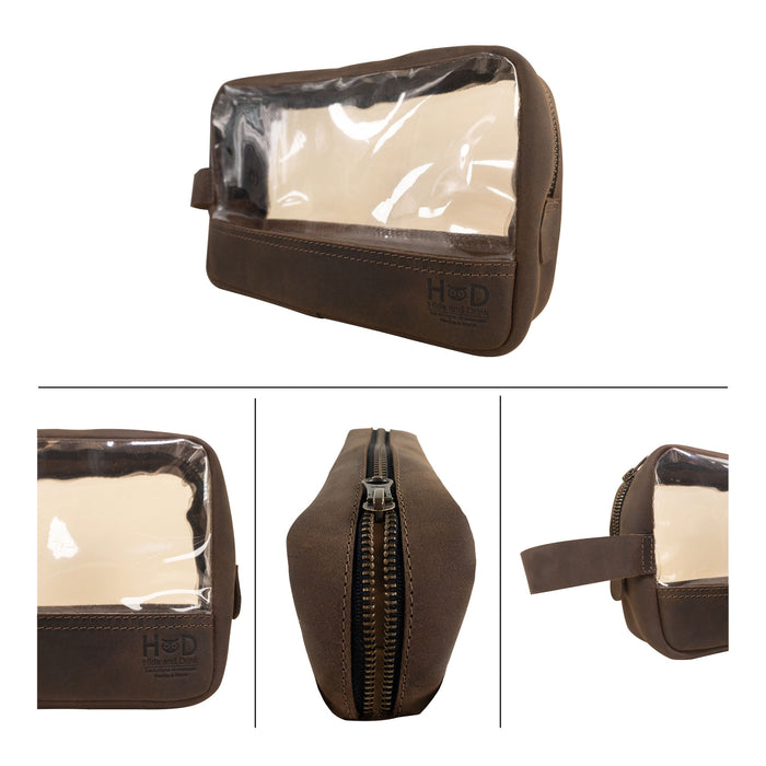 Transparent Bag for Makeup - Stockyard X 'The Leather Store'