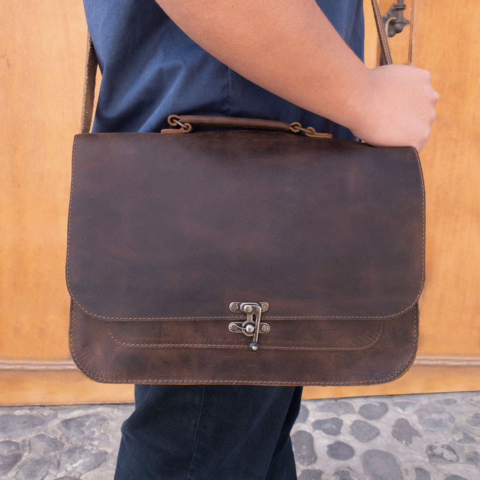 Classic Messenger Bag - Stockyard X 'The Leather Store'