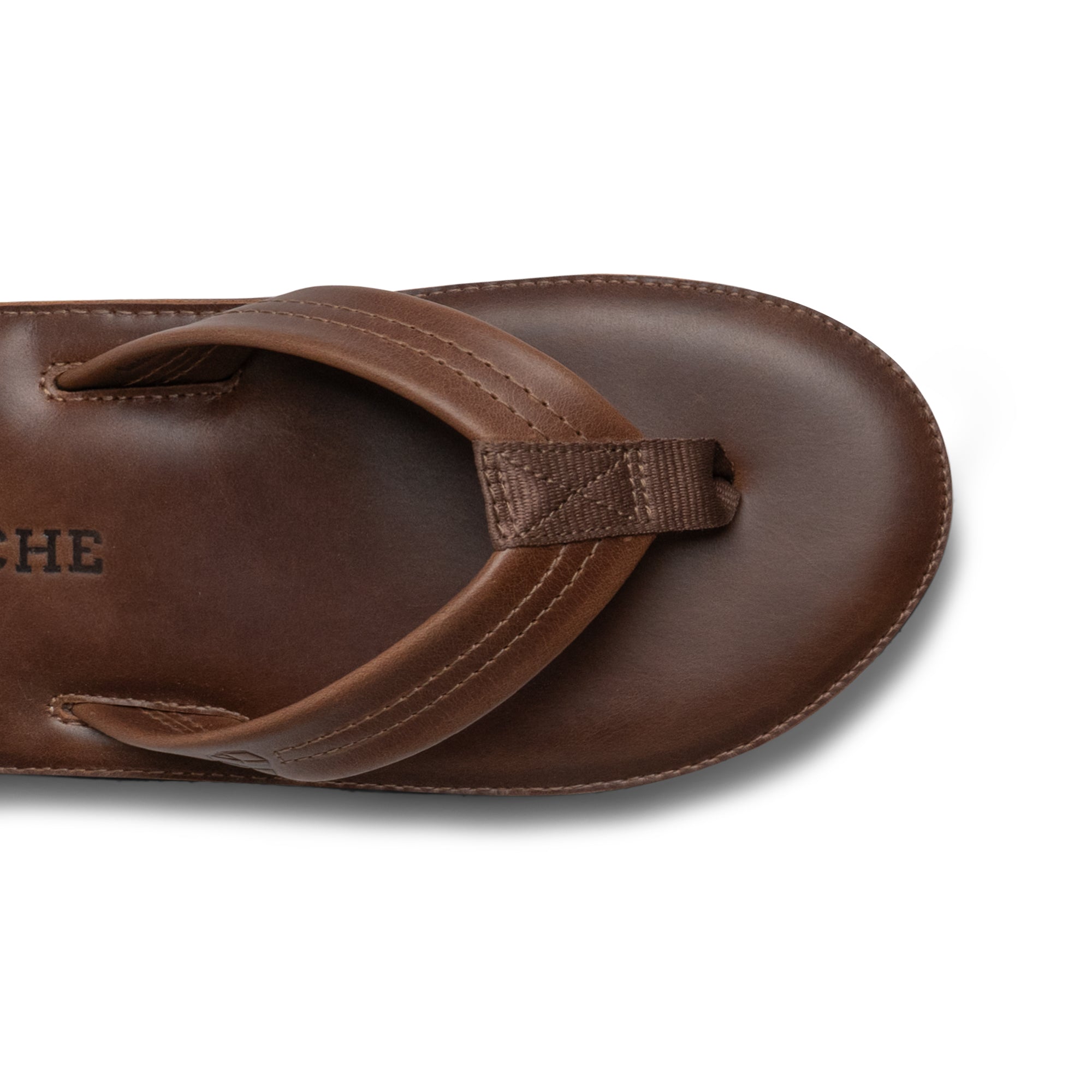 South Shore Padded Leather Flip Flop | La Leche – StockyardX, The