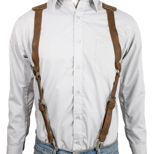Suspenders with Shoulder Support - Stockyard X 'The Leather Store'