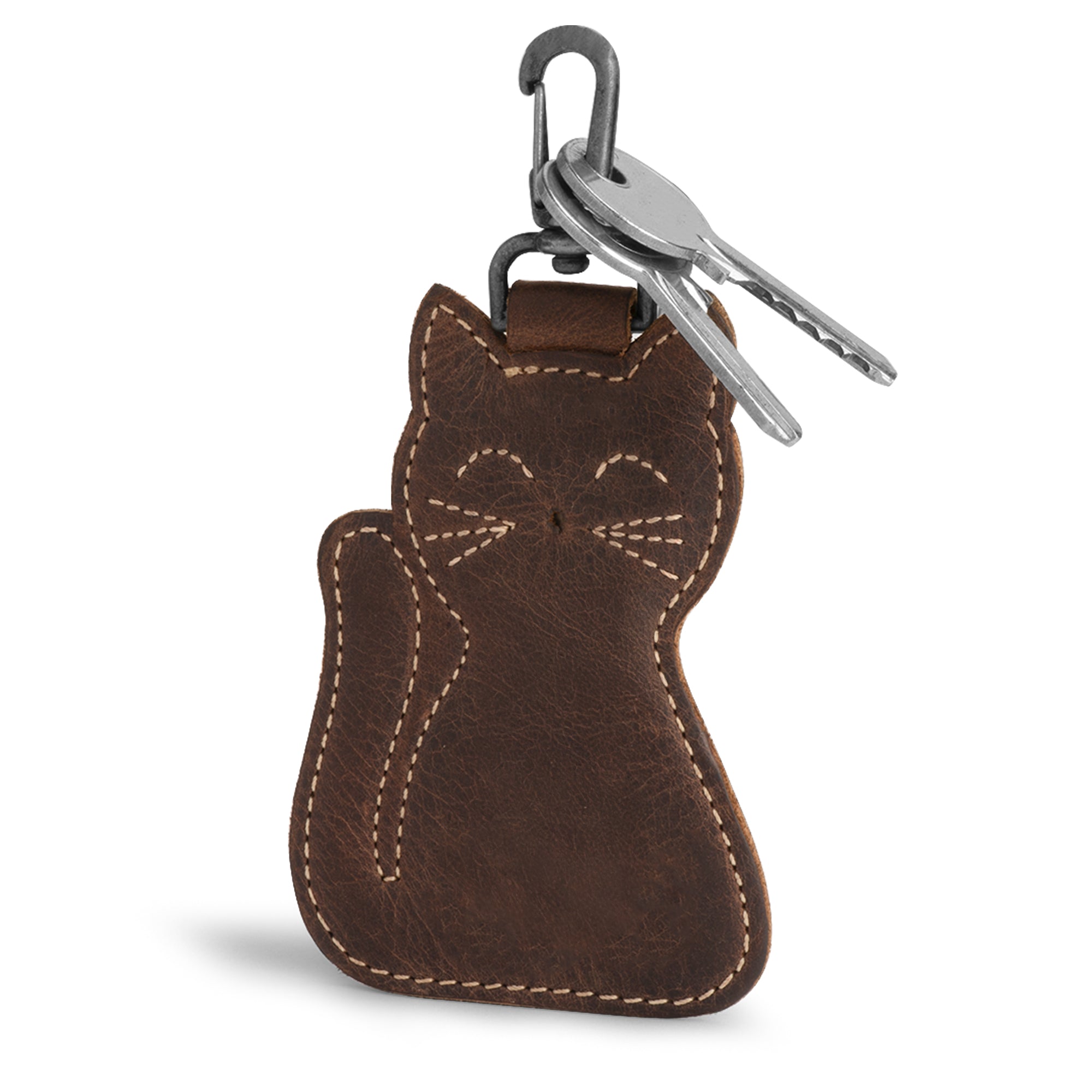 Cat Keychain – StockyardX, The Leather Store