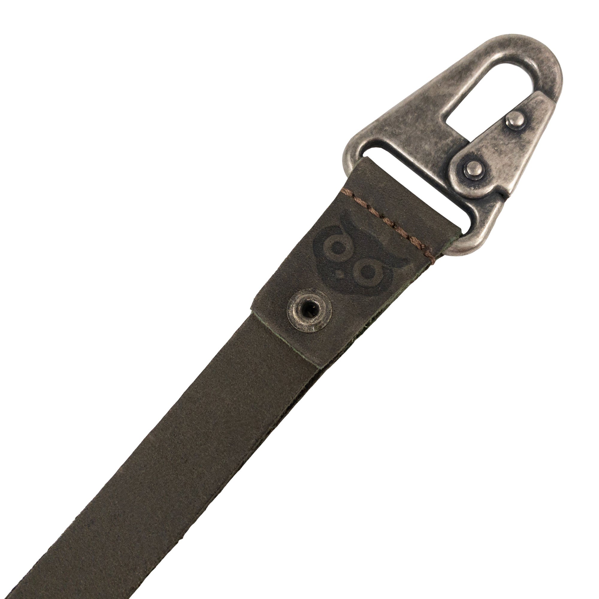 Functional Lanyard Keychain from Hide & Drink, crafted from durable full grain leather with a reliable hook. Ideal for holding keys or IDs, this artisan piece is perfect for both men and women, handmade in La Antigua Guatemala & Oaxaca Mexico.