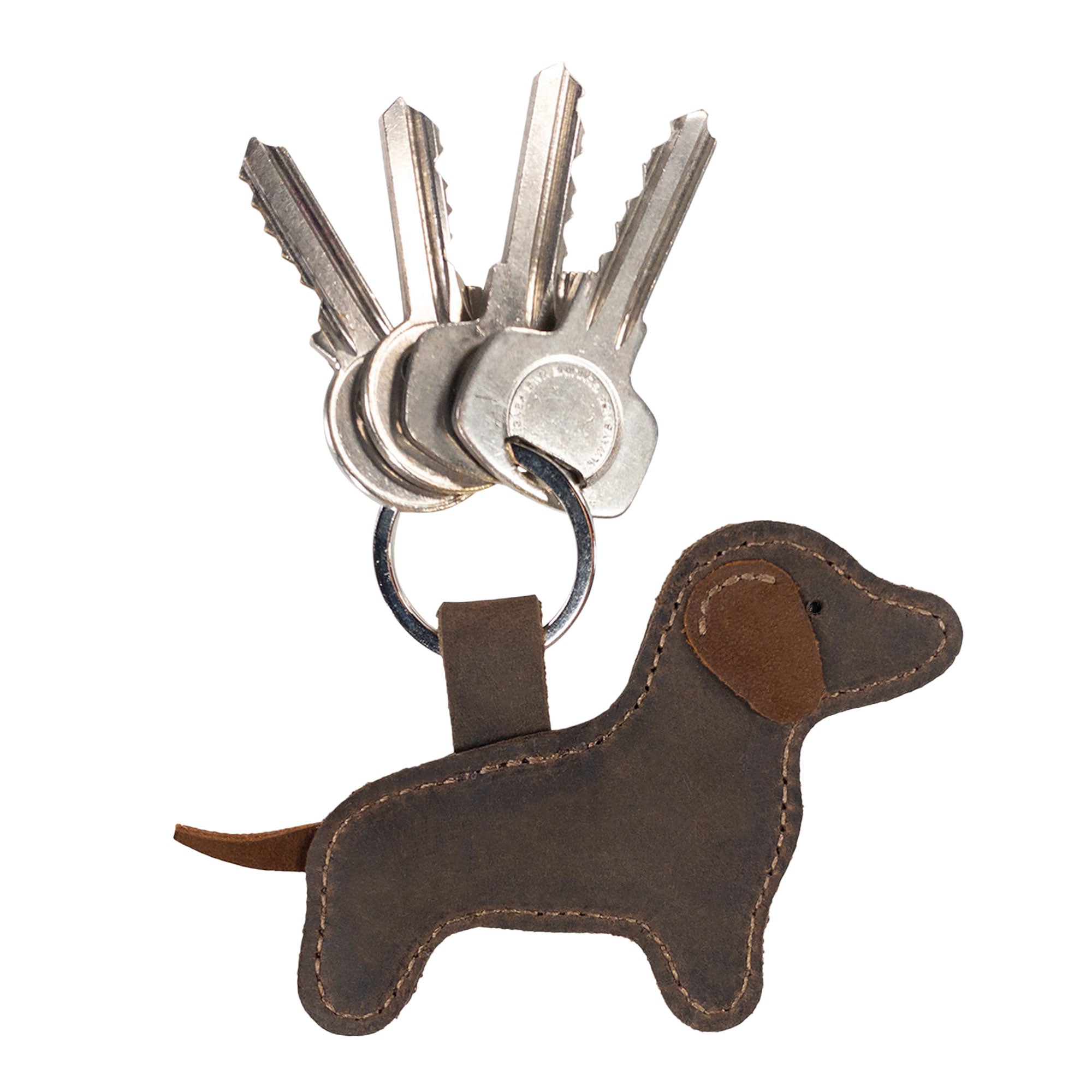 Dachshund Critter Keychain - Stockyard X 'The Leather Store'