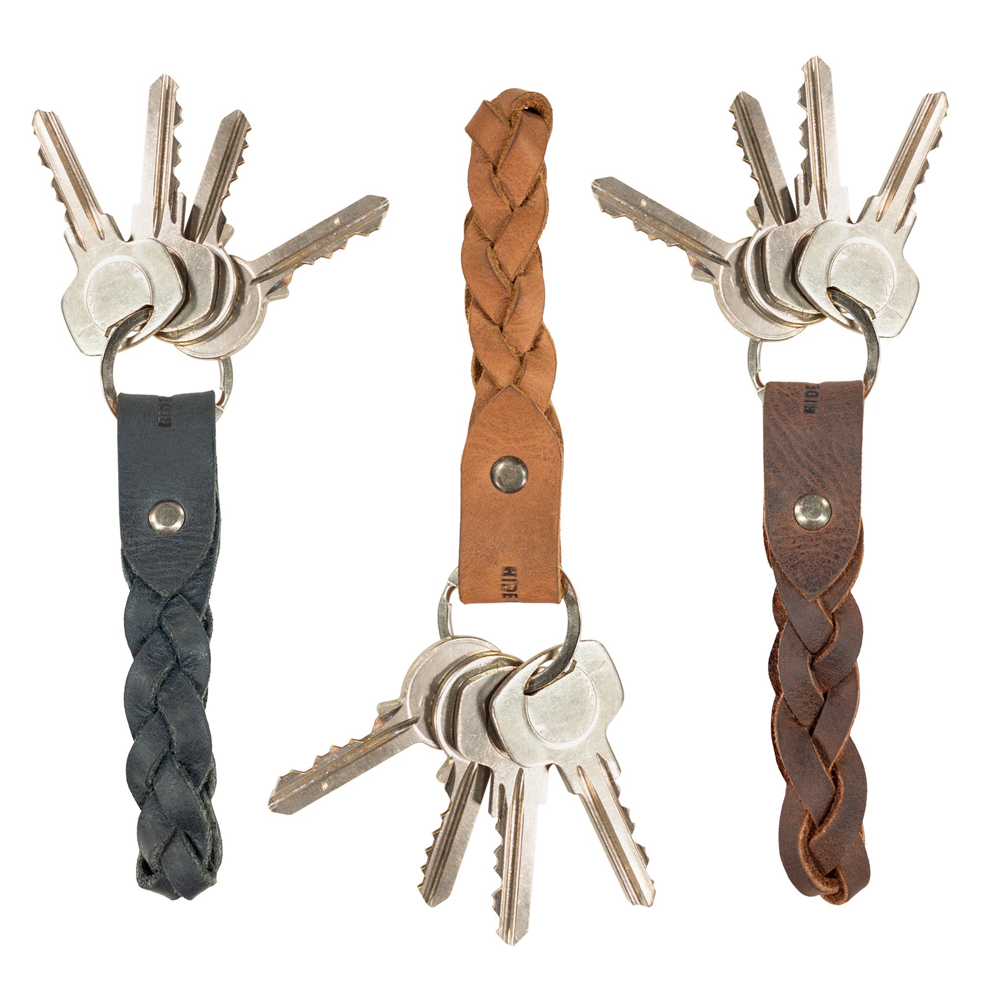 Braided Keychain (3 Pack) - Stockyard X 'The Leather Store'