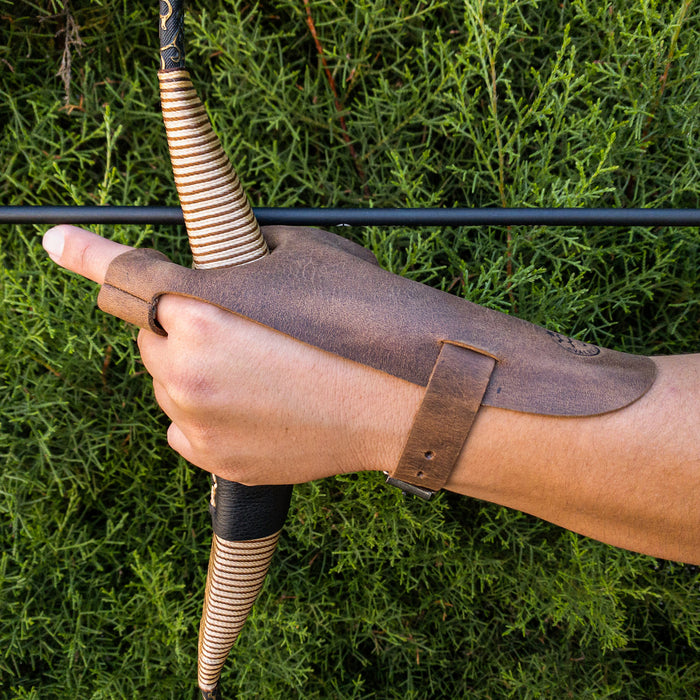 Archery Shooting Glove - Stockyard X 'The Leather Store'