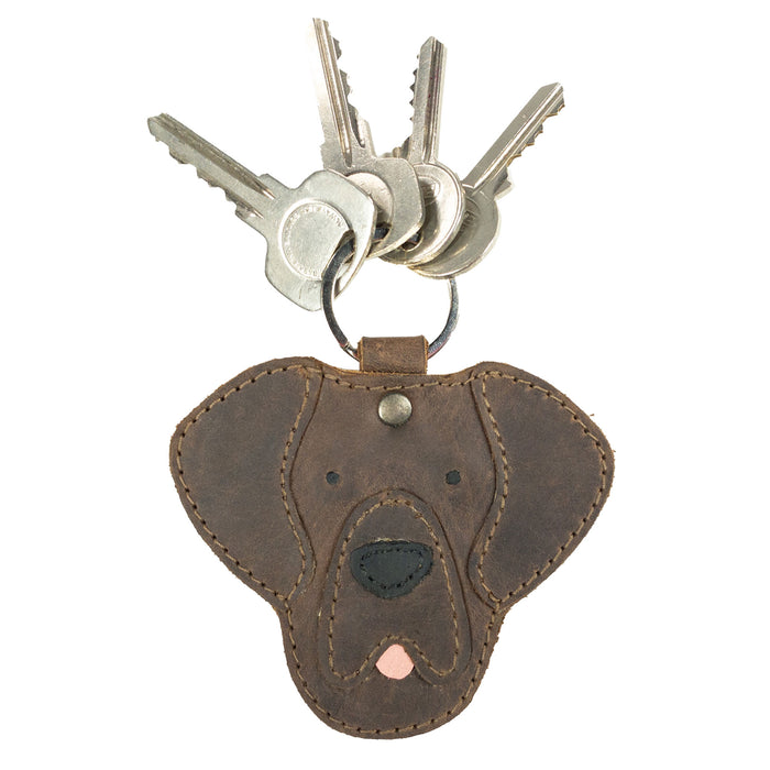 Labrador Dog Critter Keychain - Stockyard X 'The Leather Store'