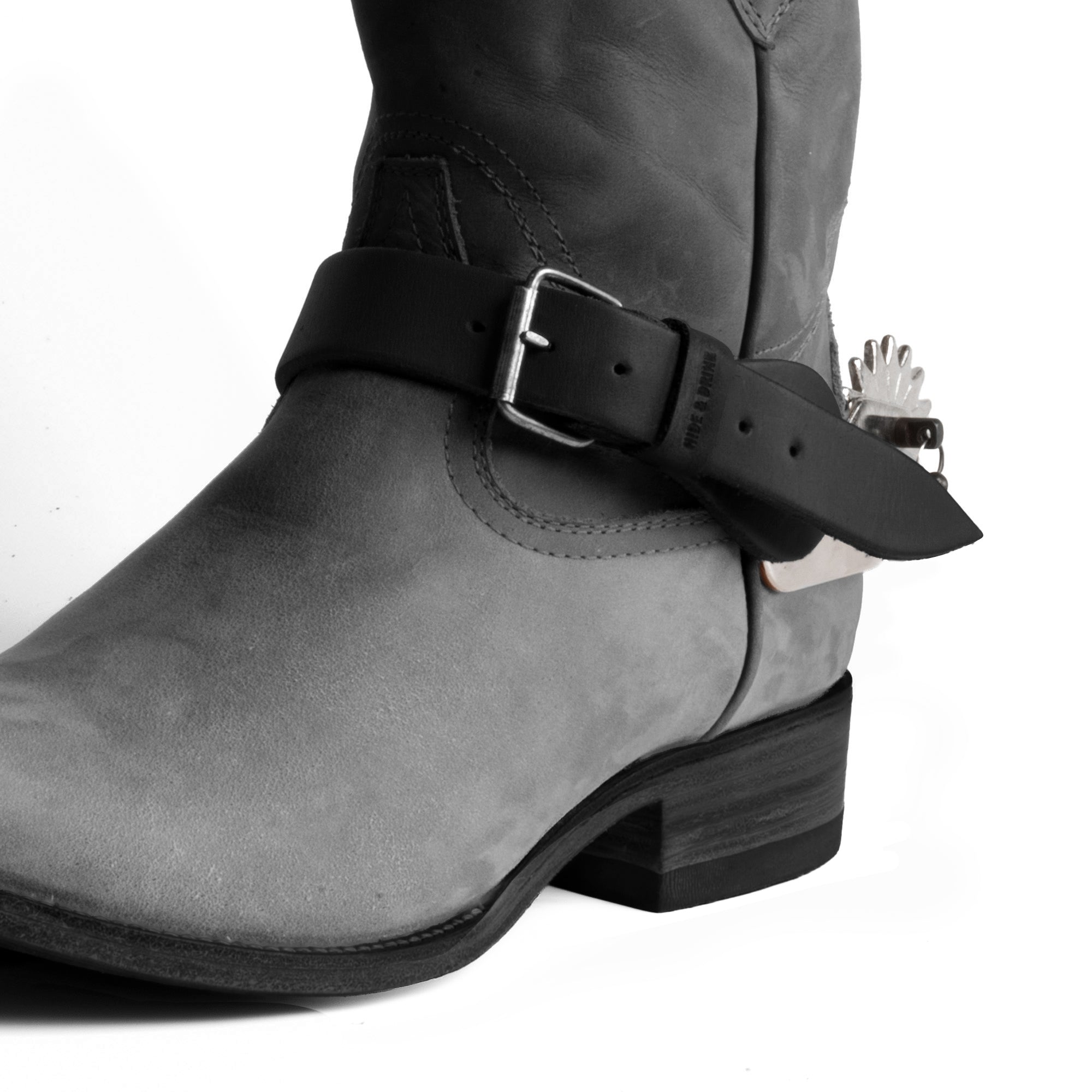 Hide & Drink's Ply Spur Straps (2 Pieces) - A handcrafted set of 2 Single Spur Straps designed for Cowboy footwear. Ideal for Men and Women, these Full Grain Leather straps are perfect for Rodeo and Equestrian use, reflecting artisan craftsmanship.