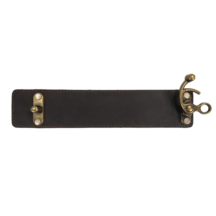 8 Inch Wristband with Vintage Clasp - Stockyard X 'The Leather Store'