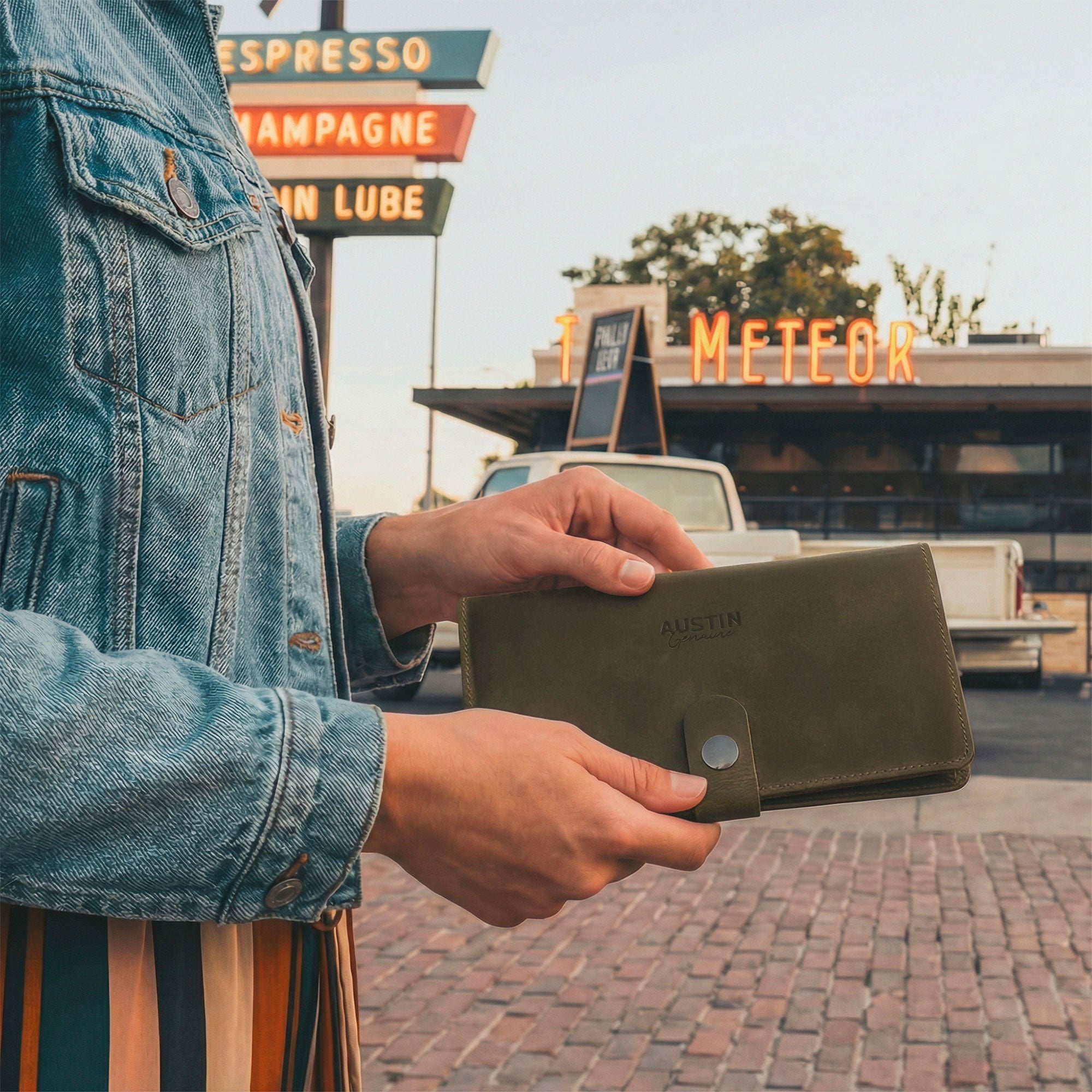The Lamar Long Bifold Wallet