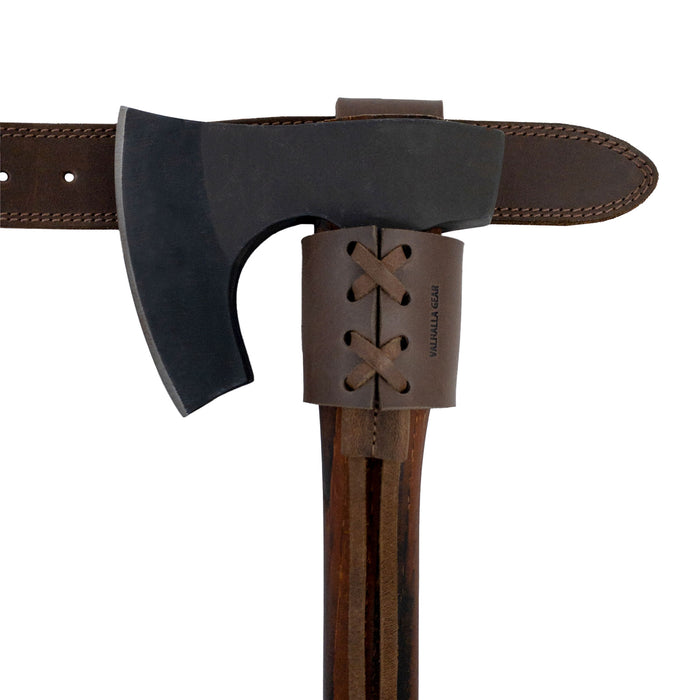 Braided Axe Holder with Belt Loop - Stockyard X 'The Leather Store'