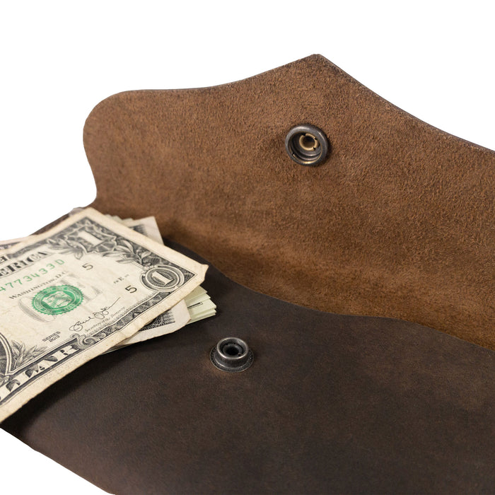 Cash Pouch with Rivets - Stockyard X 'The Leather Store'