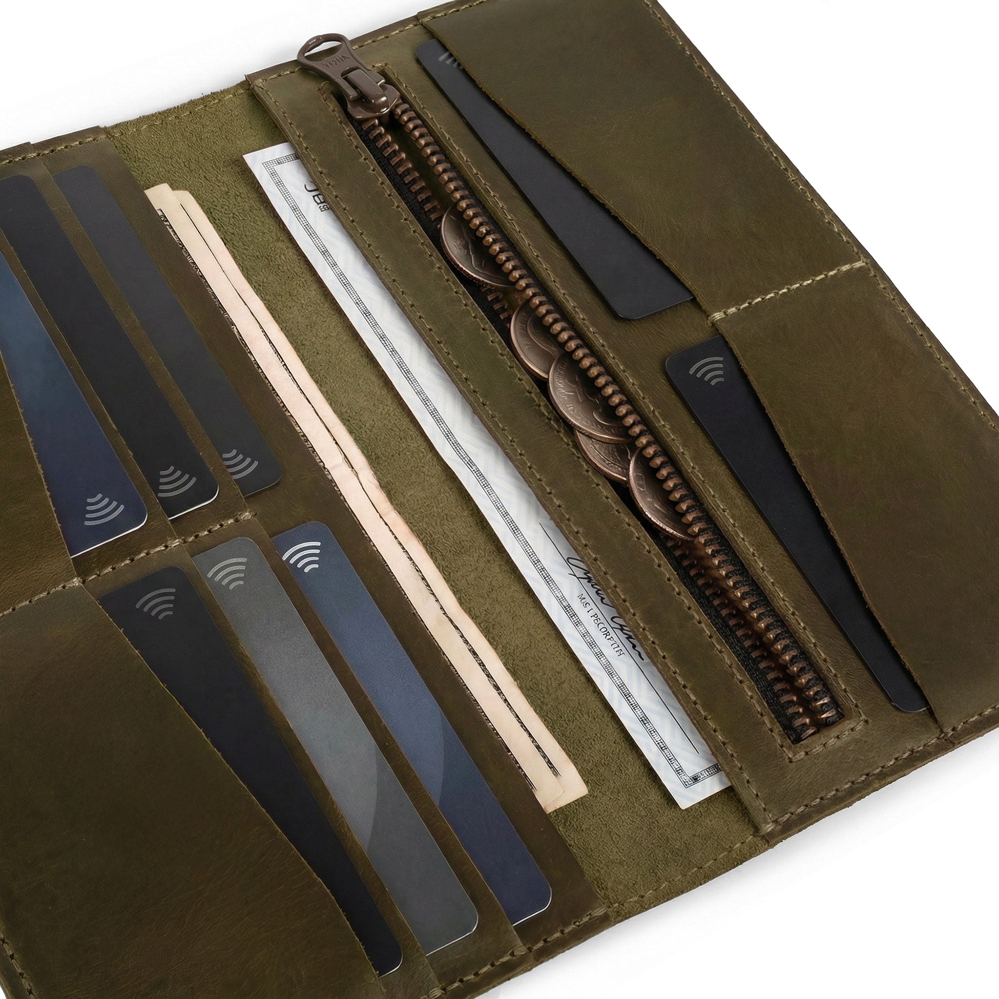 The Lamar Long Bifold Wallet