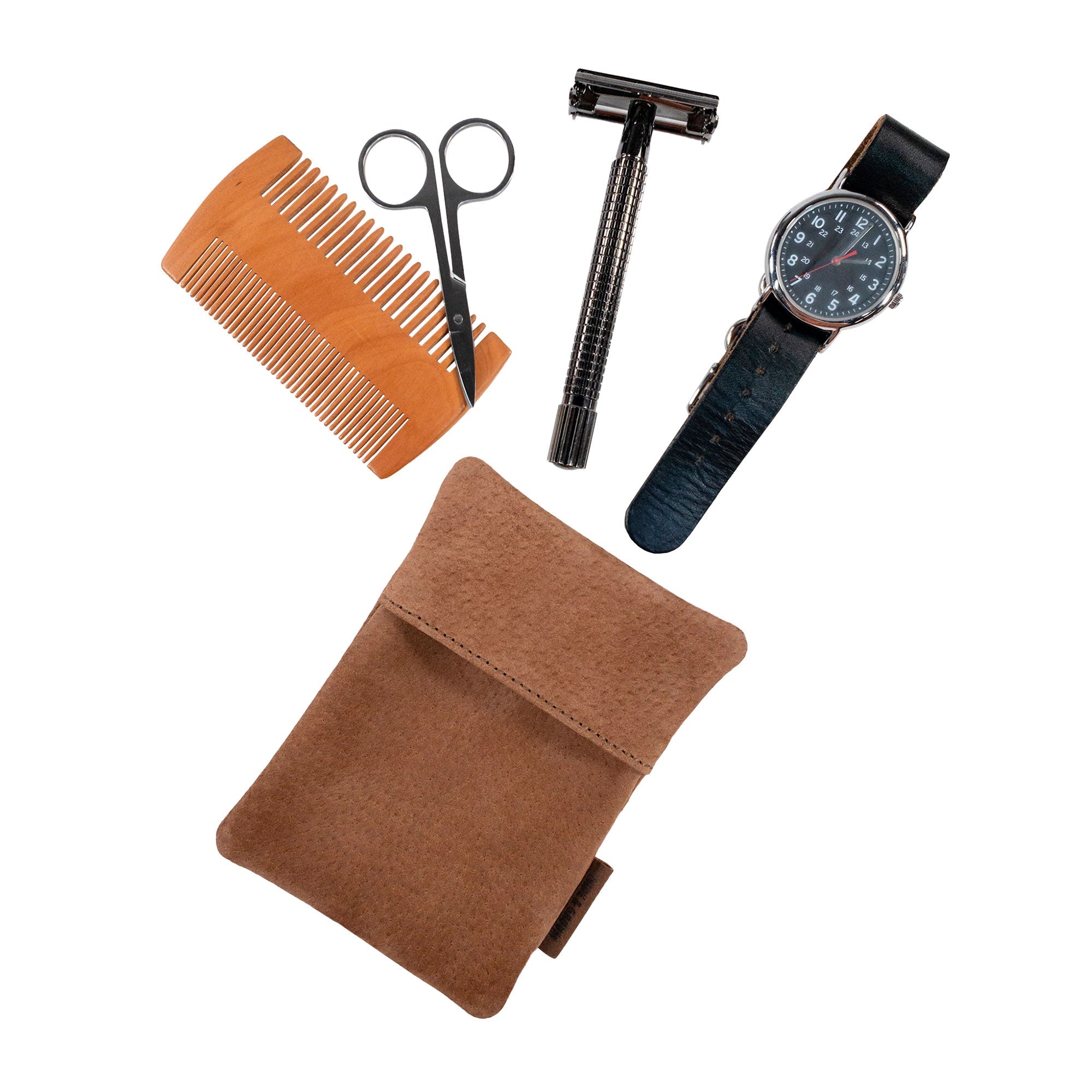 Tiny Bag for Groomsmen's Essentials - Stockyard X 'The Leather Store'