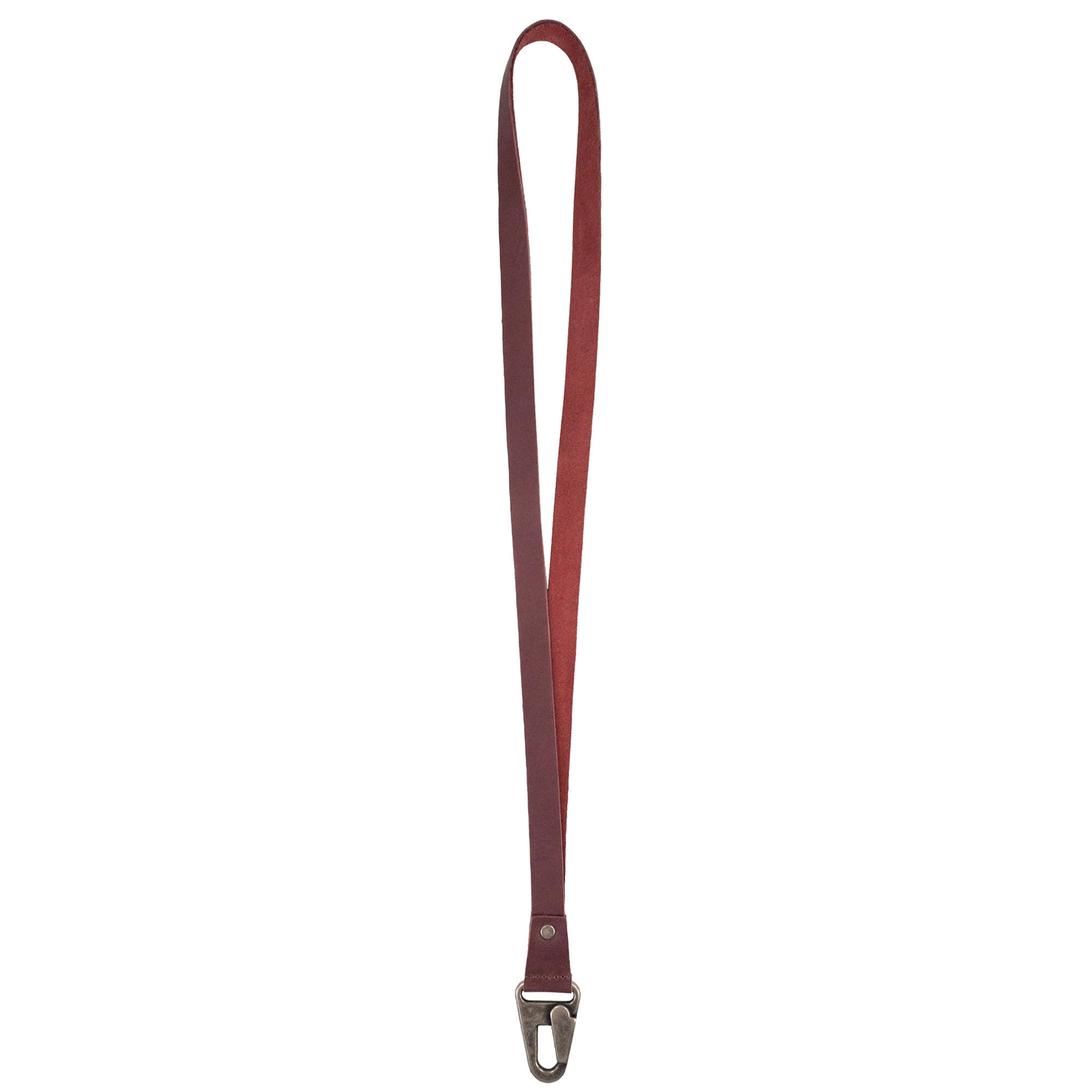 Functional Lanyard Keychain from Hide & Drink, crafted with a sturdy hook and made of premium black leather. Ideal for IDs or keys, this artisan piece is perfect for men and women, handmade in La Antigua Guatemala & Oaxaca Mexico.