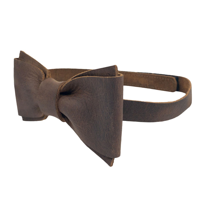 Riveted Bow Tie for Groomsmen - Stockyard X 'The Leather Store'