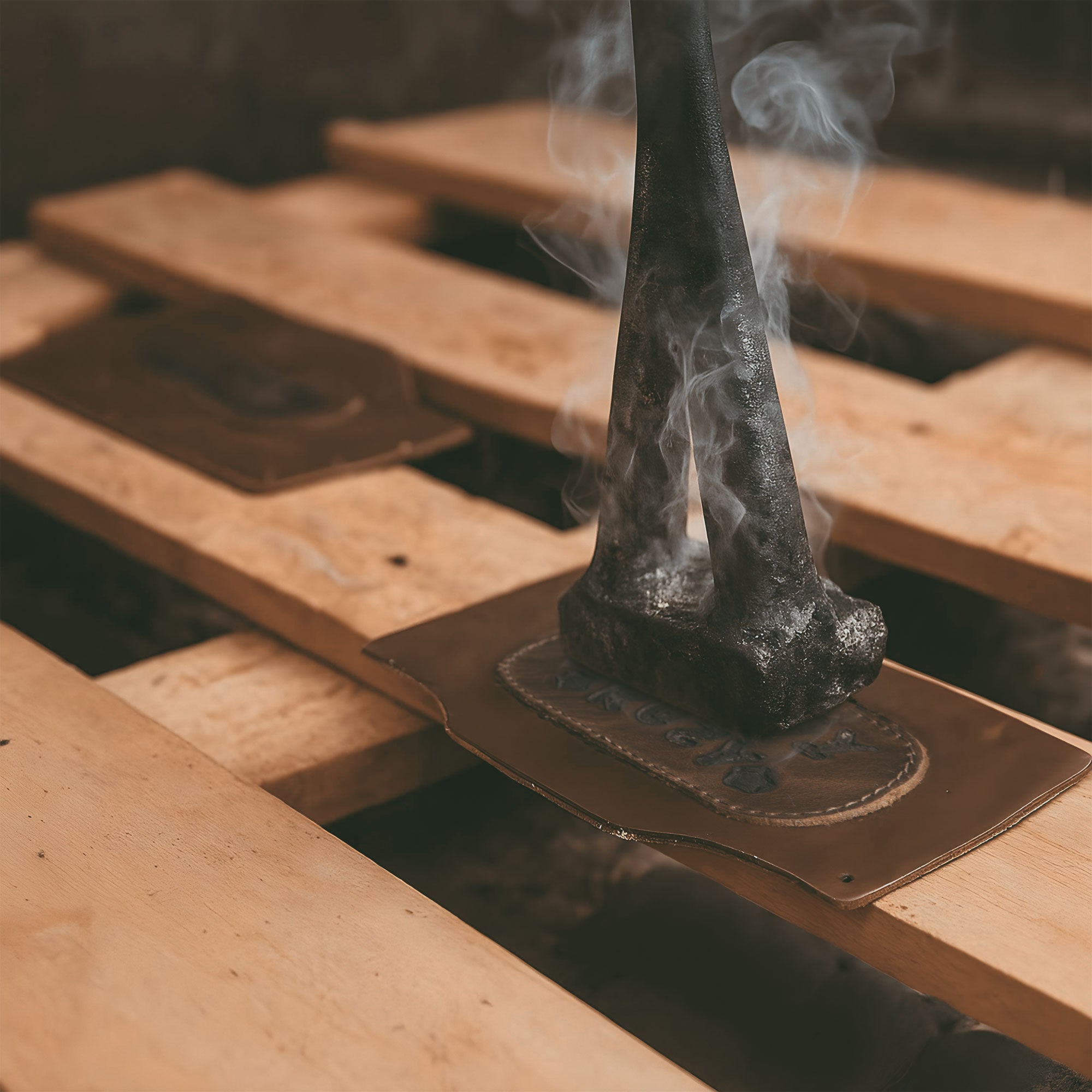 Cowboy Beer Holster by Hide & Play featuring a hands-free beverage holder with a beer bottle secured in full grain leather, ideal for outdoor events. This Cowboy Beer Holster - Handsfree Beverage Holder, Bottle Leg Grip, Old School, Men's Party Gift Gear, Full Grain Leather, StockyardX, Small Batch Production, Hand Cut, Hand Sewn, Fire Branded, Artisan, Handmade in La Antigua Guatemala & Oaxaca Mexico.