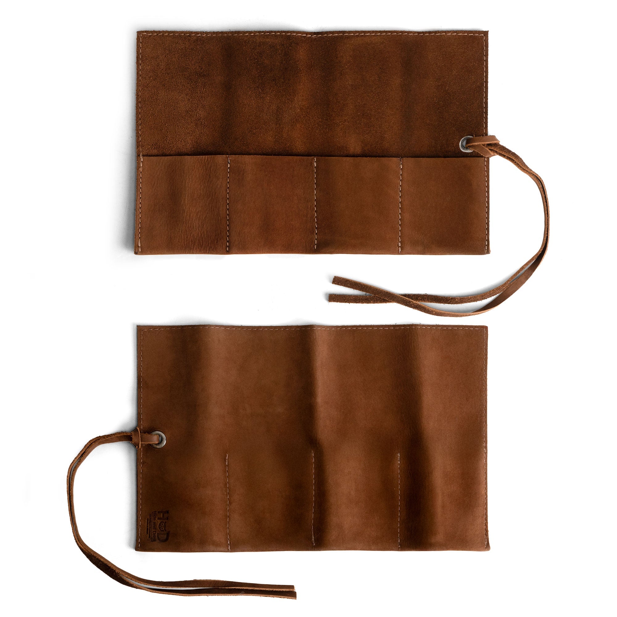 Quality Watch Roll by Hide & Drink, effortlessly holds up to 4 watches. This easy carry Watch Roll Organizer is crafted with full grain leather, featuring small batch production, hand cut, hand sewn, and fire branded artisan design made in La Antigua Guatemala & Oaxaca Mexico.