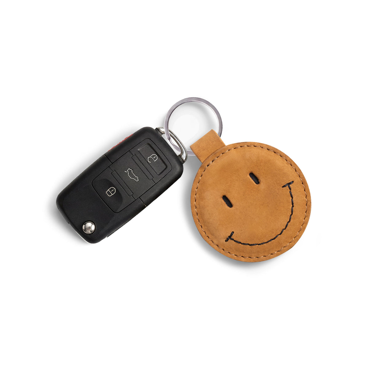 Smiley Face Keychain