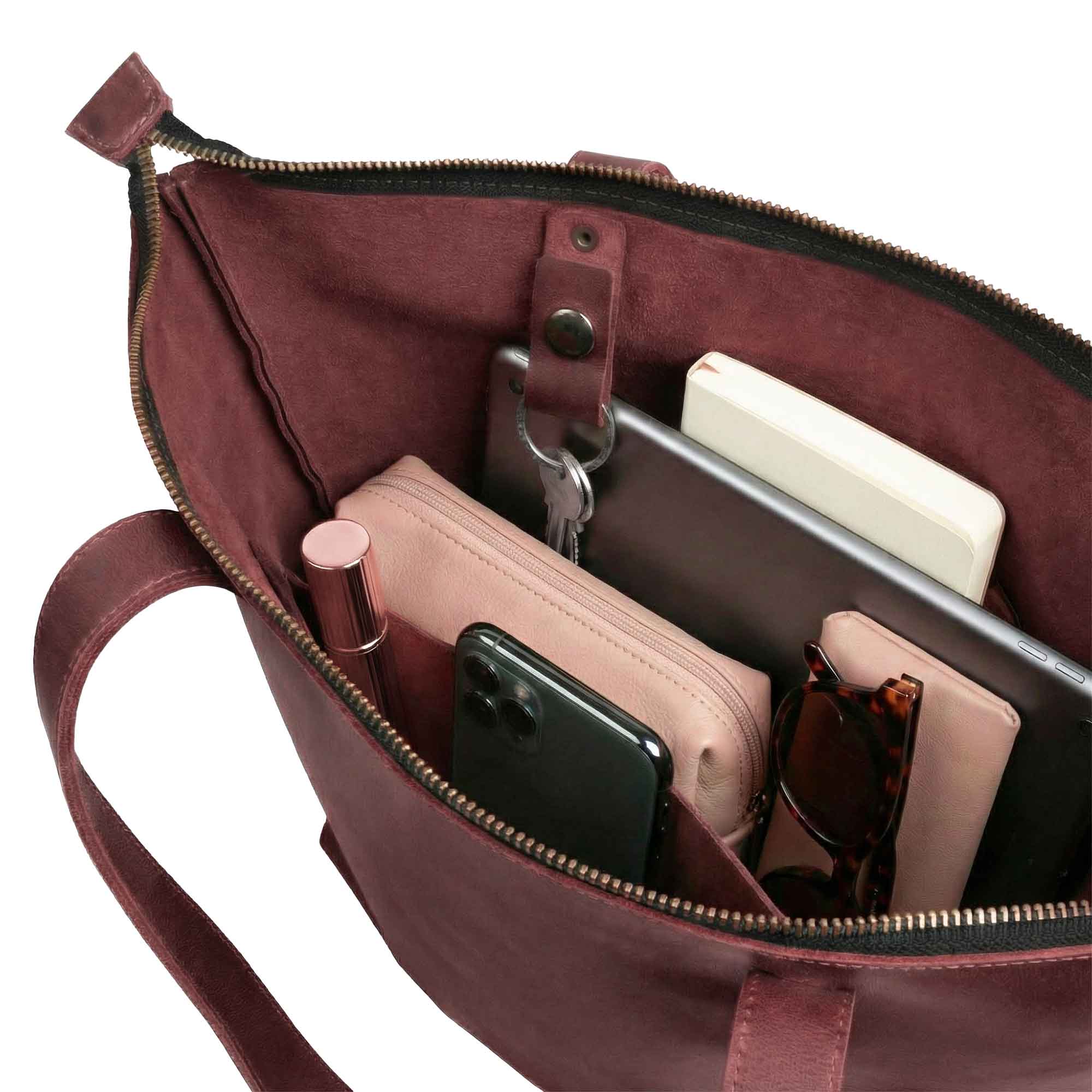 The Juniper Zippered Tote Bag