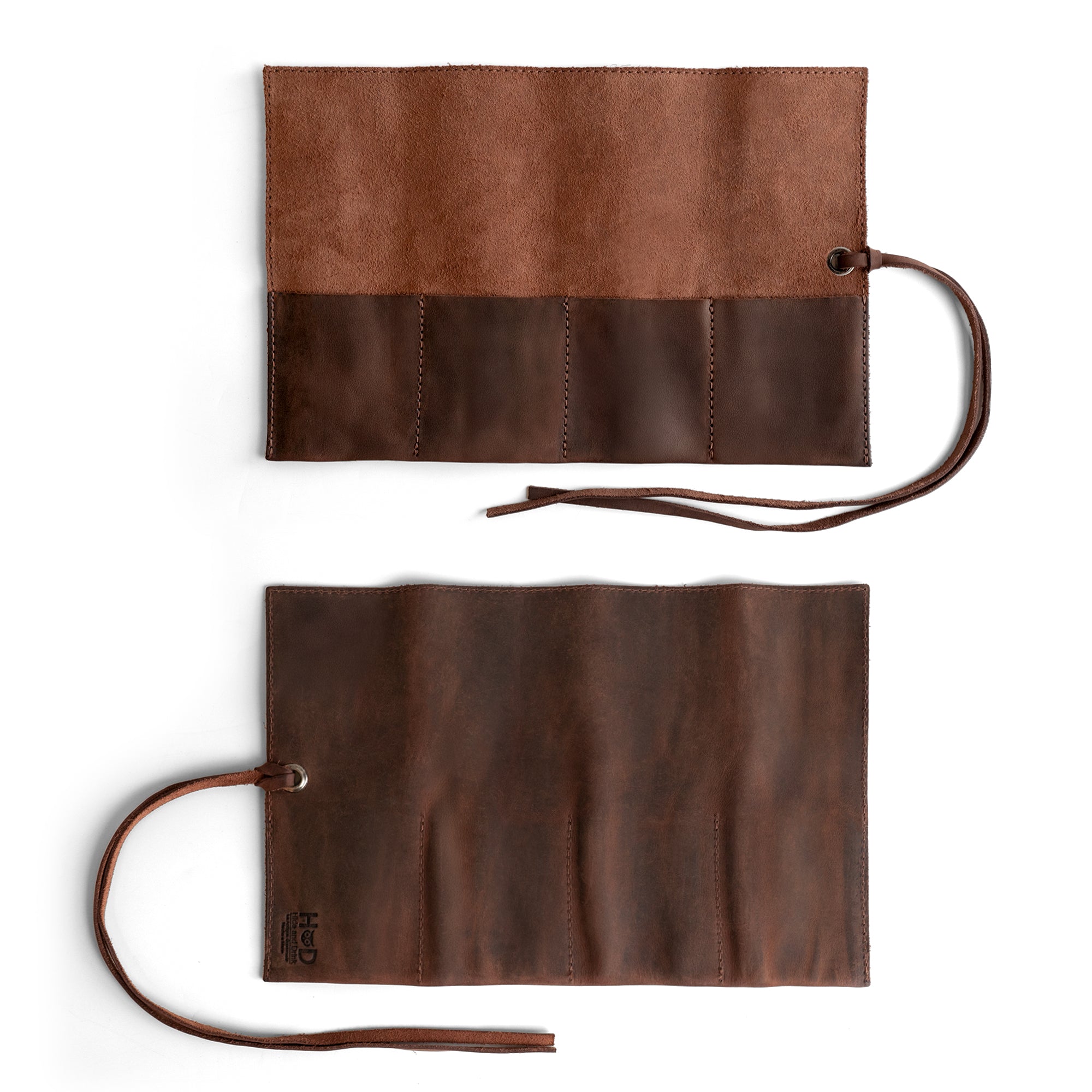 Stylish Watch Roll from Hide & Drink, perfect for holding up to 4 watches. This Watch Roll Organizer is easy to carry and designed for watch lovers. Constructed from full grain leather, it’s a small batch production, hand cut and hand sewn, fire branded artisan item made in La Antigua Guatemala & Oaxaca Mexico.