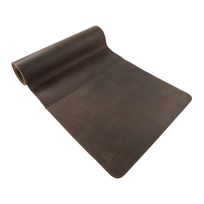 34 Inch Long Desk Pad for Keyboard, Mouse and Cellphone - Stockyard X 'The Leather Store'