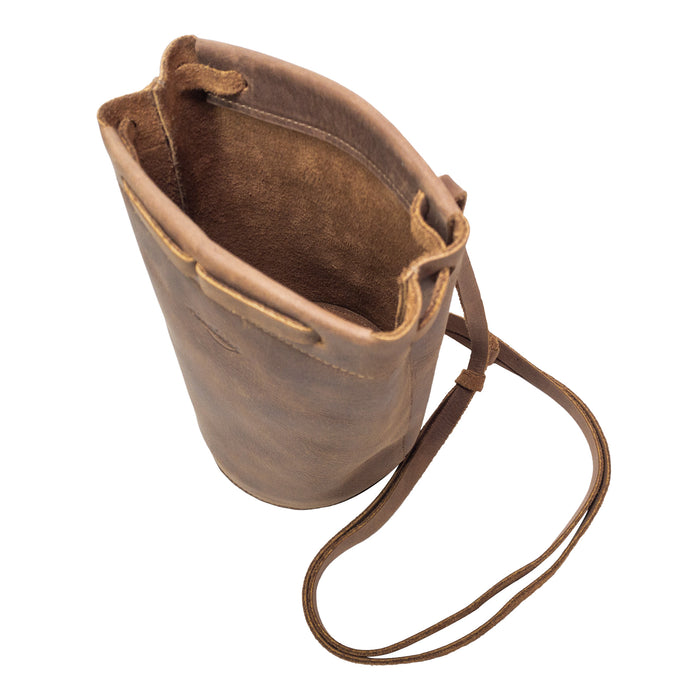 Cylinder-Shaped Shoulder Bag - Stockyard X 'The Leather Store'
