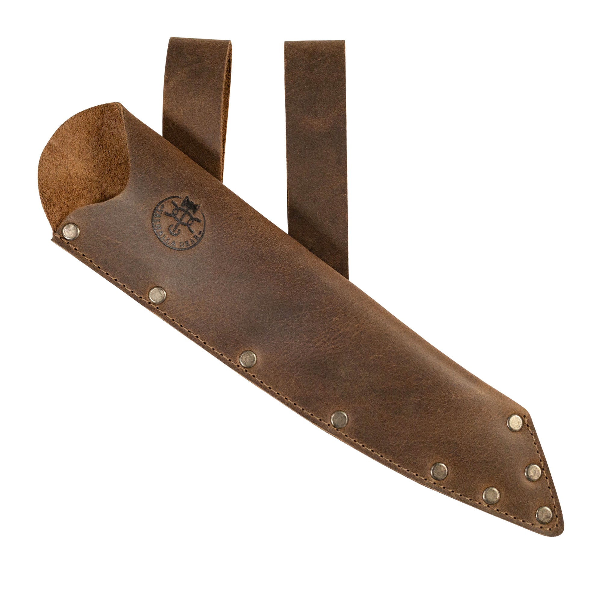 Knife Sheath with Double Belt Loop - Stockyard X 'The Leather Store'