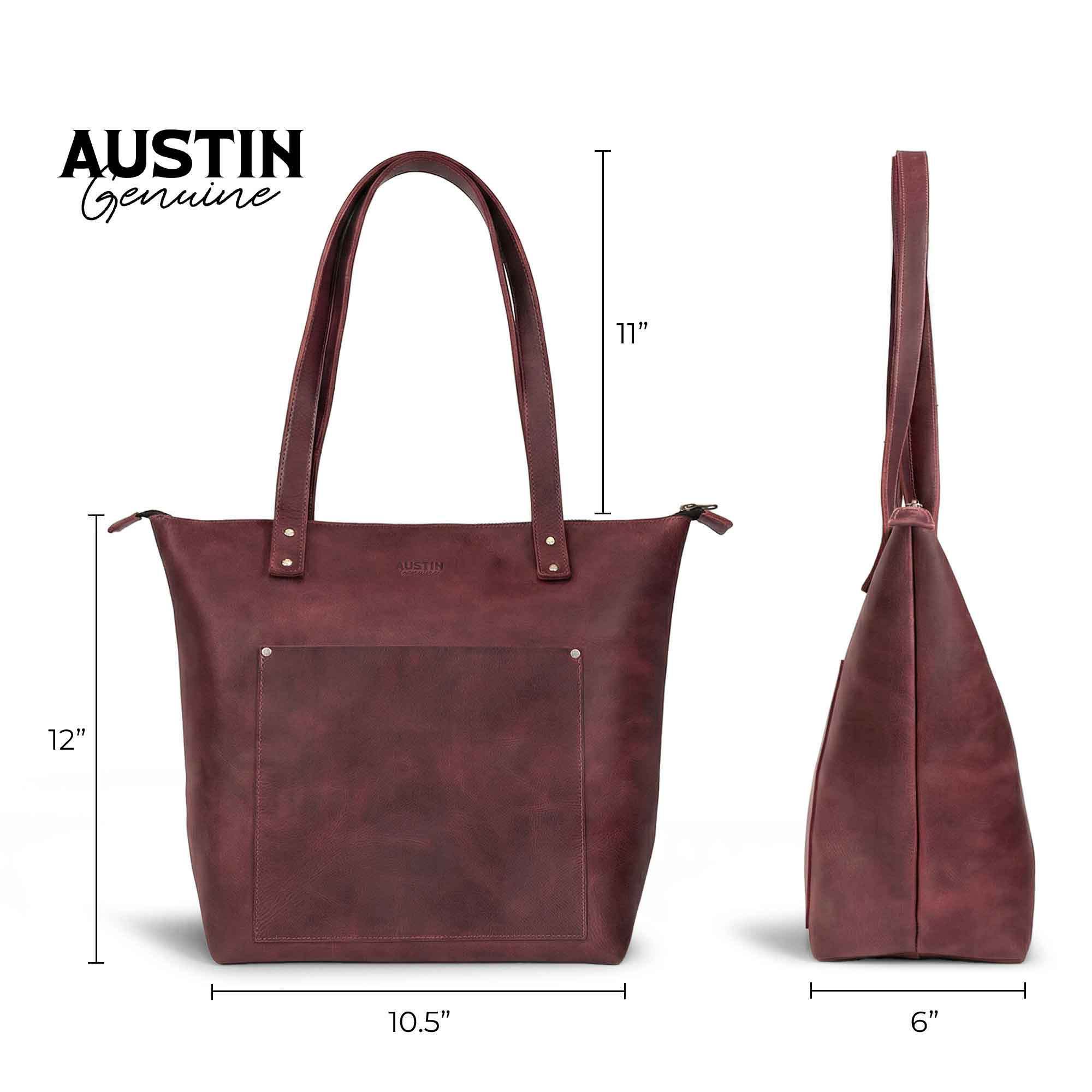 The Juniper Zippered Tote Bag