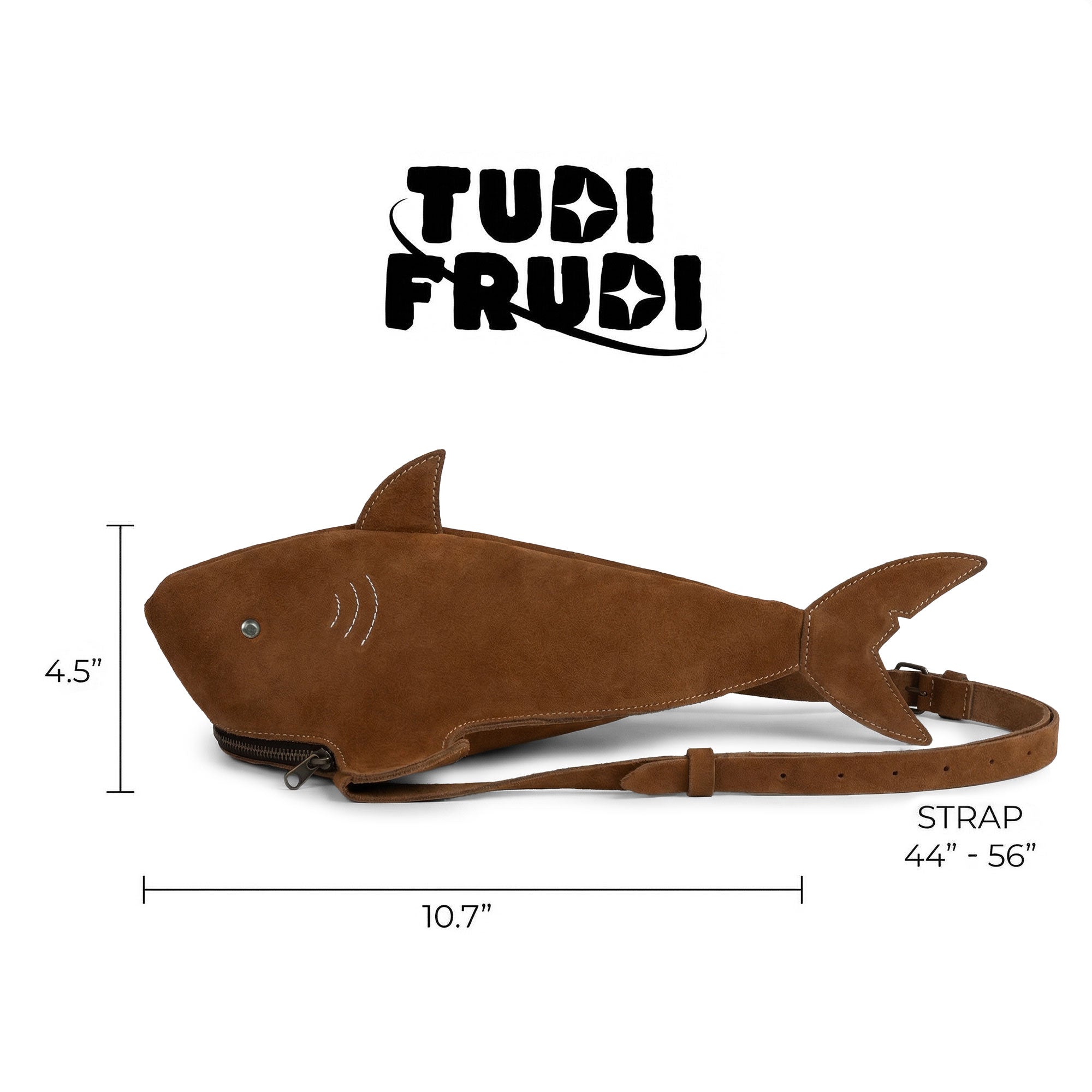 Shark-Shaped Shoulder Bag