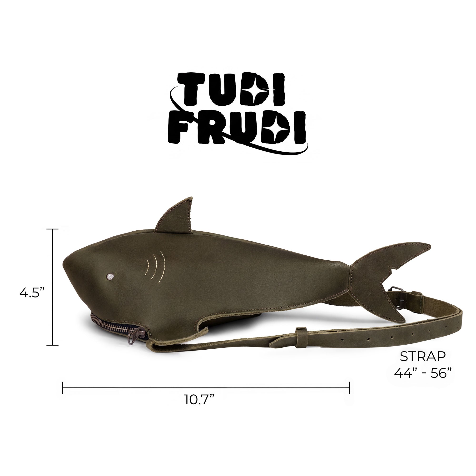 Shark-Shaped Shoulder Bag