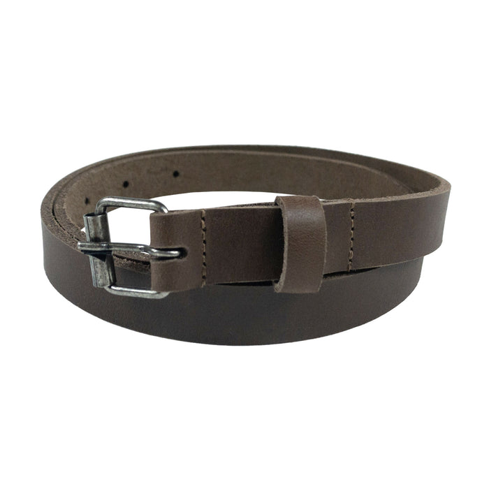 Rustic Narrow Belt for Women - Stockyard X 'The Leather Store'