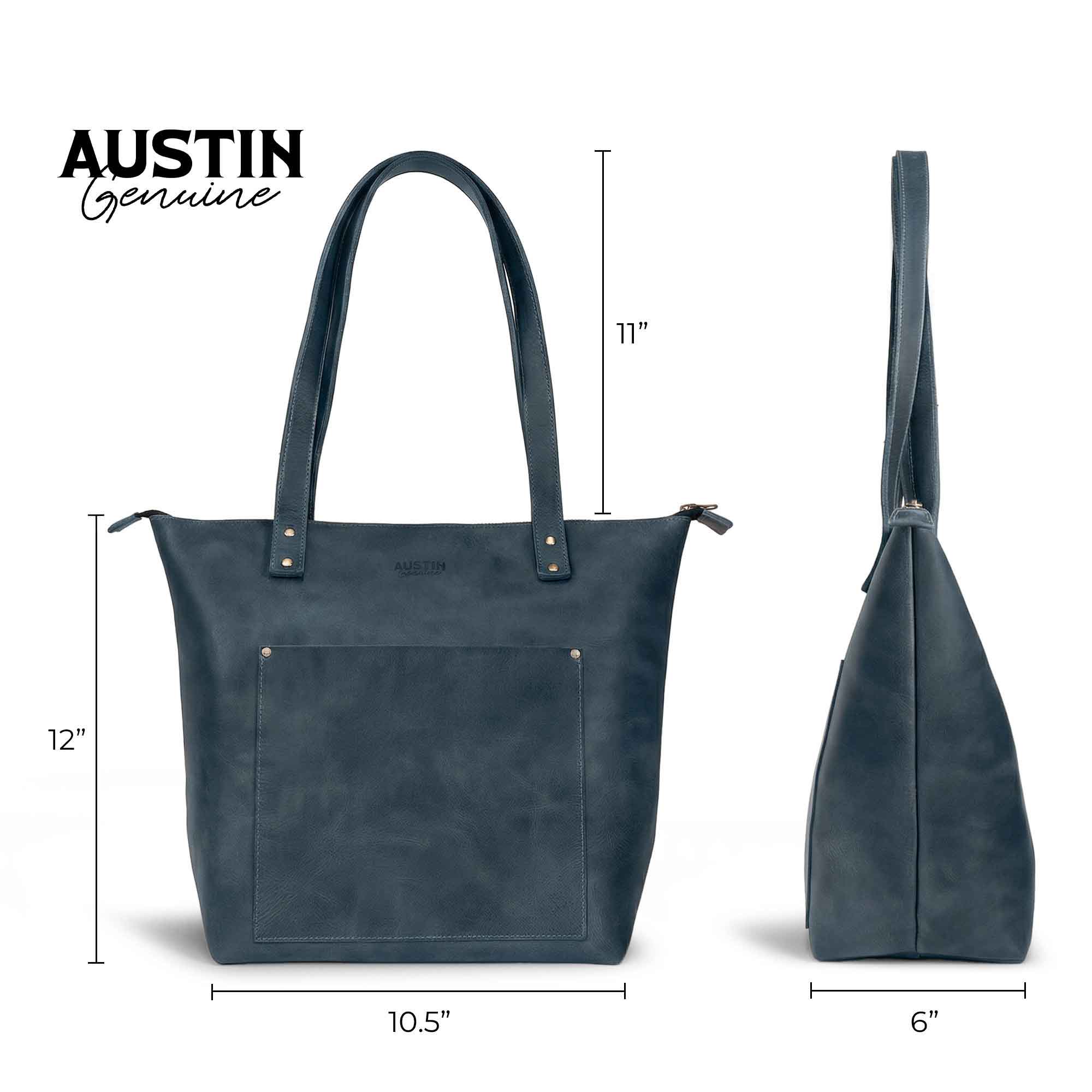 The Juniper Zippered Tote Bag