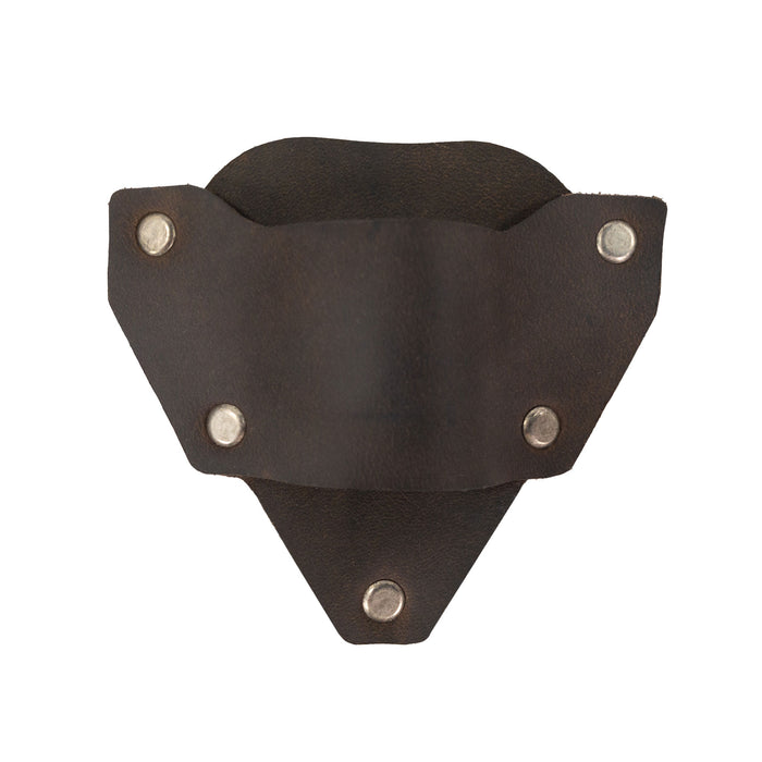Riveted Mini Flashlight Holder for Belt - Stockyard X 'The Leather Store'