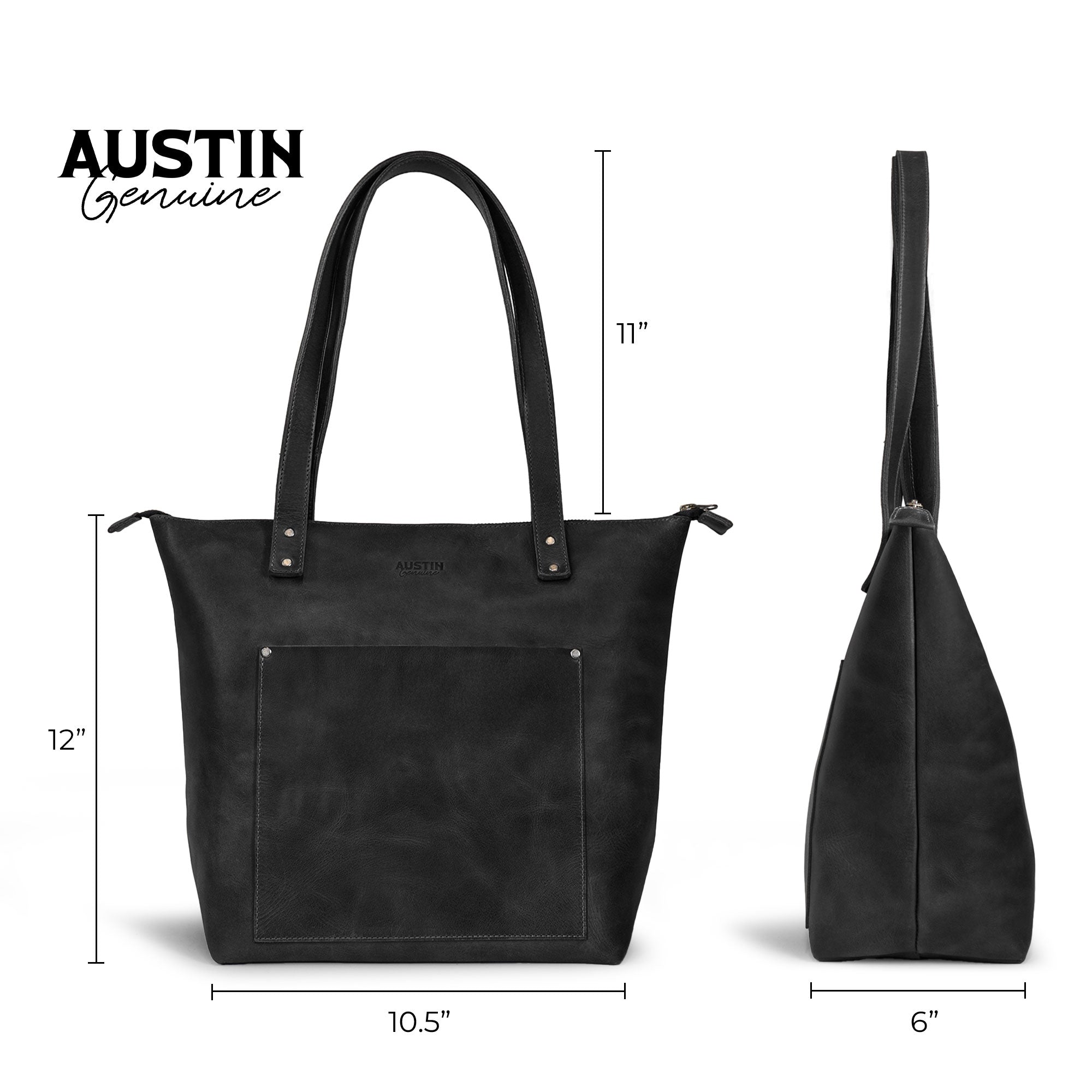 The Juniper Zippered Tote Bag