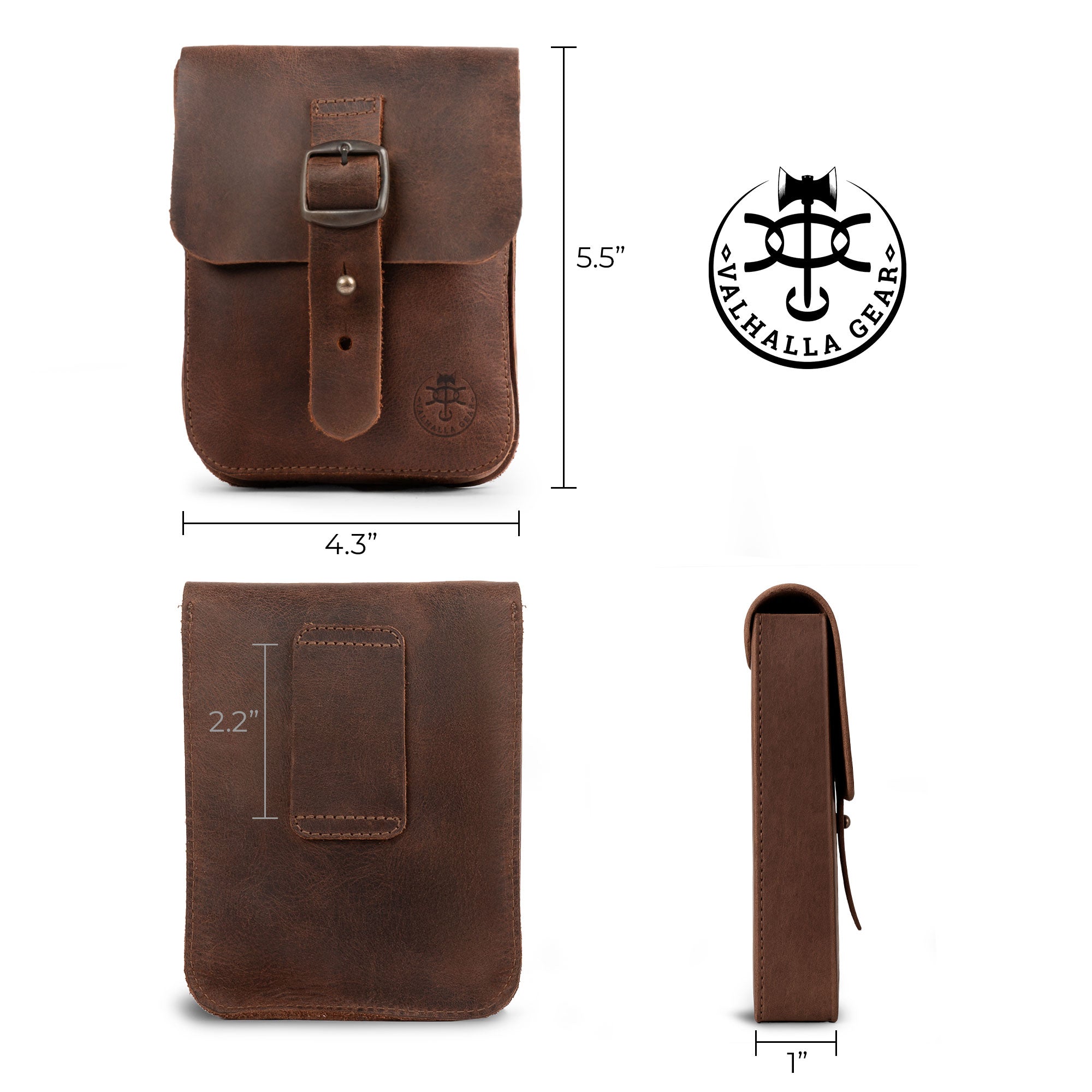 Holster Pouch - Stockyard X 'The Leather Store'