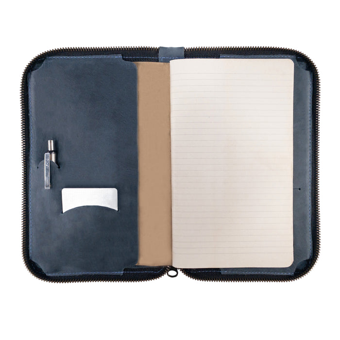 Zippered Journal Cover for Moleskine (Notebook NOT Included) - Stockyard X 'The Leather Store'