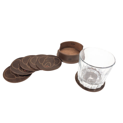 Doggy Coasters - Stockyard X 'The Leather Store'