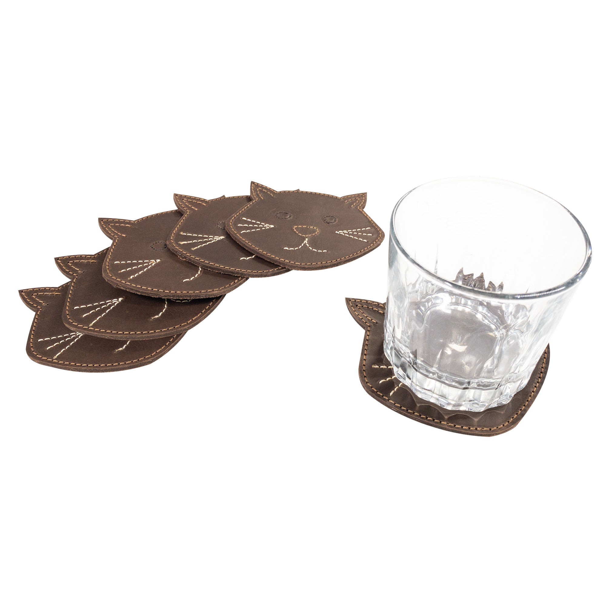 Cat Coasters - Stockyard X 'The Leather Store'