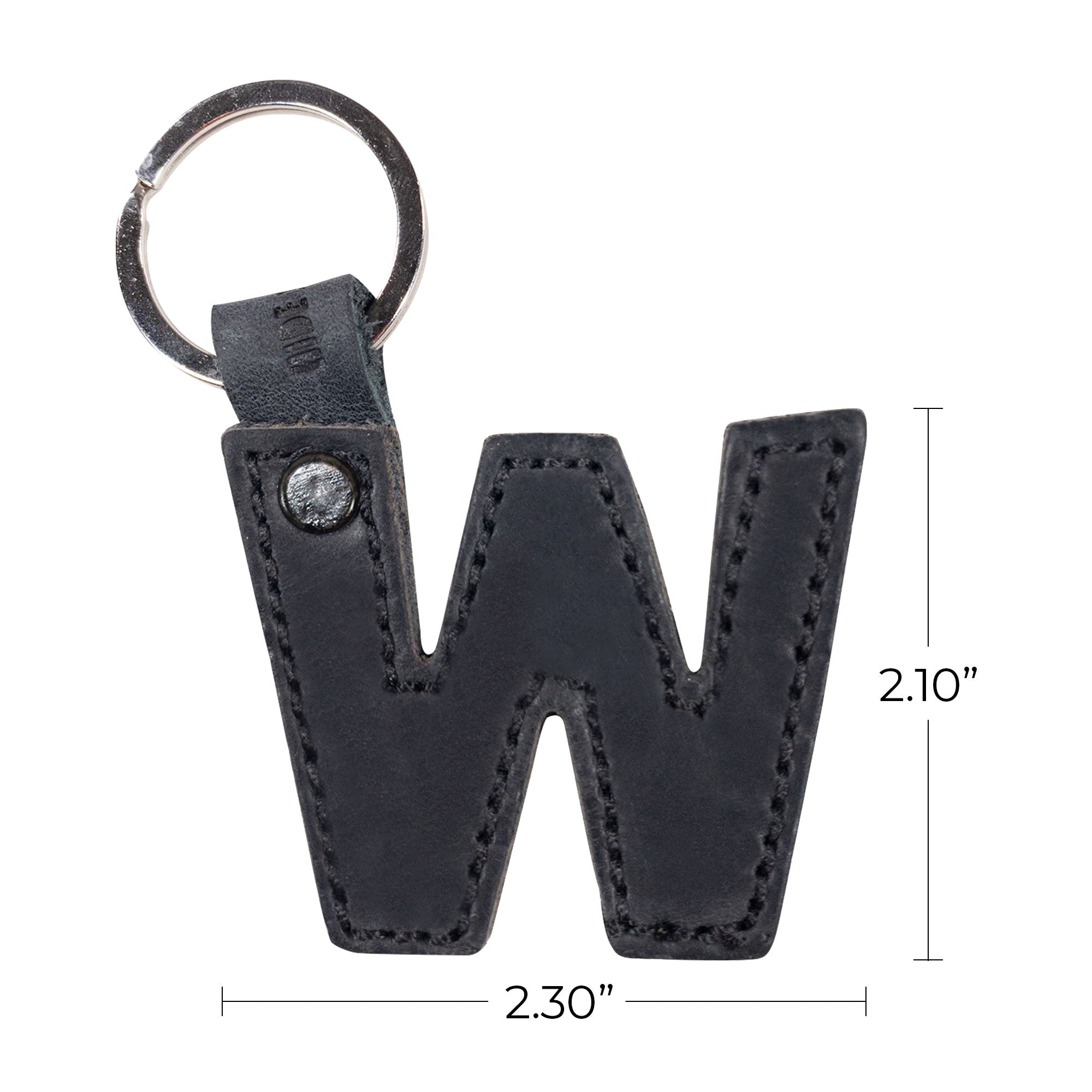 Alphabet Letter Keychains - Stockyard X 'The Leather Store'